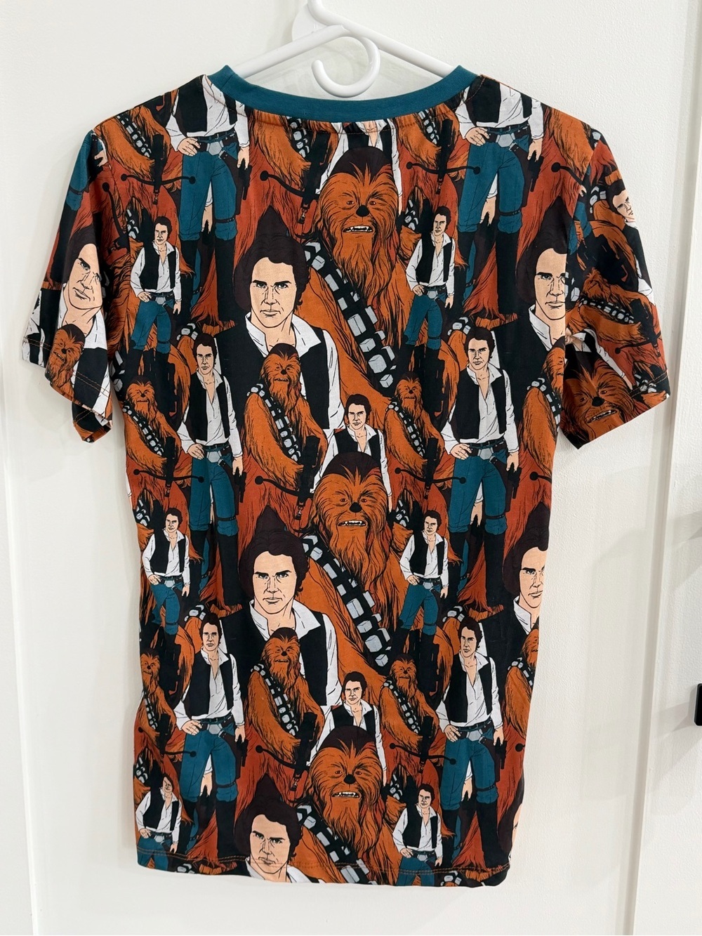 Cakeworthy Star Wars Han Solo Chewbacca Graphic T-Shirt Small S - Picture 3 of 8